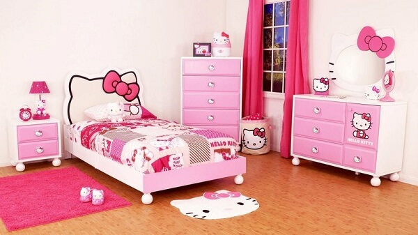 Giường ngủ trẻ em Hello Kitty ảnh 2