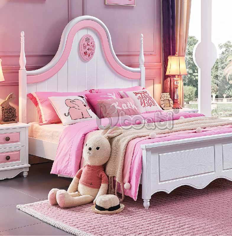 Giường công chúa xinh xắn cho bé  BBJY601GN-2