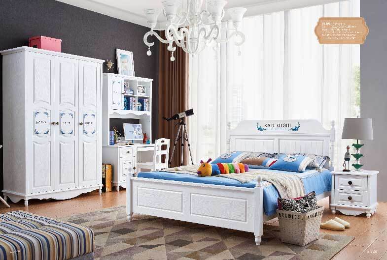 Phòng ngủ trẻ em thiết kế đồng bộ BBJY615-2