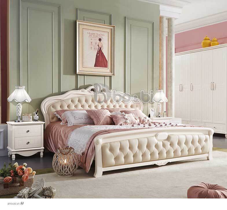Phòng ngủ cho bé gái phong cách hoàng gia BBJY871-2