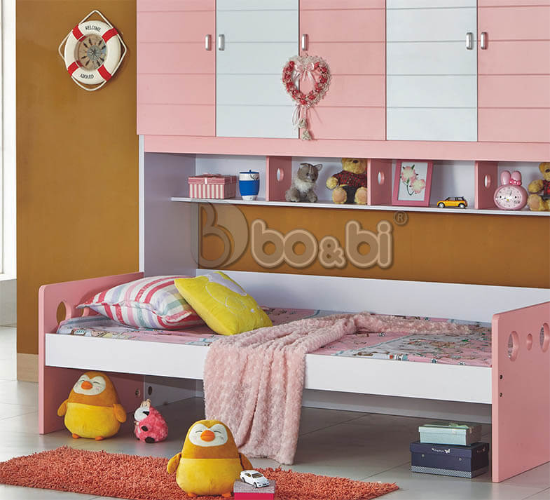 Giường công chúa kết hợp tủ đựng đồ BB BABY HA03GN-3