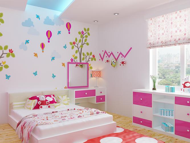 5 ý tưởng trang trí cho phòng ngủ bé gái thêm ấn tượng