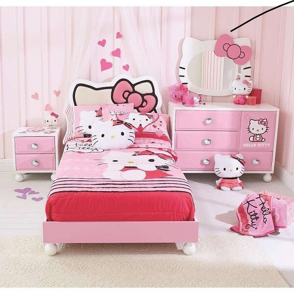 Giường ngủ trẻ em Hello Kitty ảnh 1