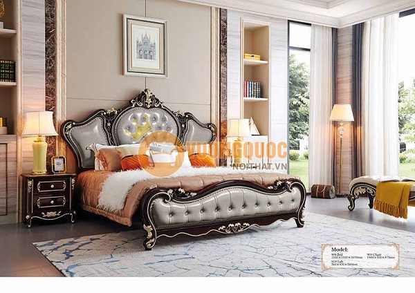 ​“Mãn nhãn” với các mẫu giường ngủ bằng gỗ đẹp 2020