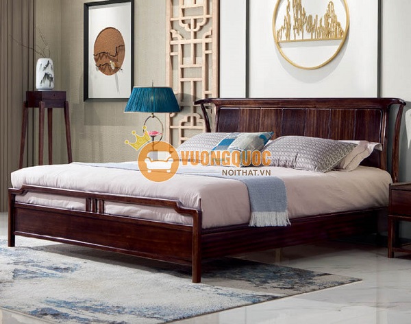 Mẫu giường ngủ hiện đại bằng gỗ