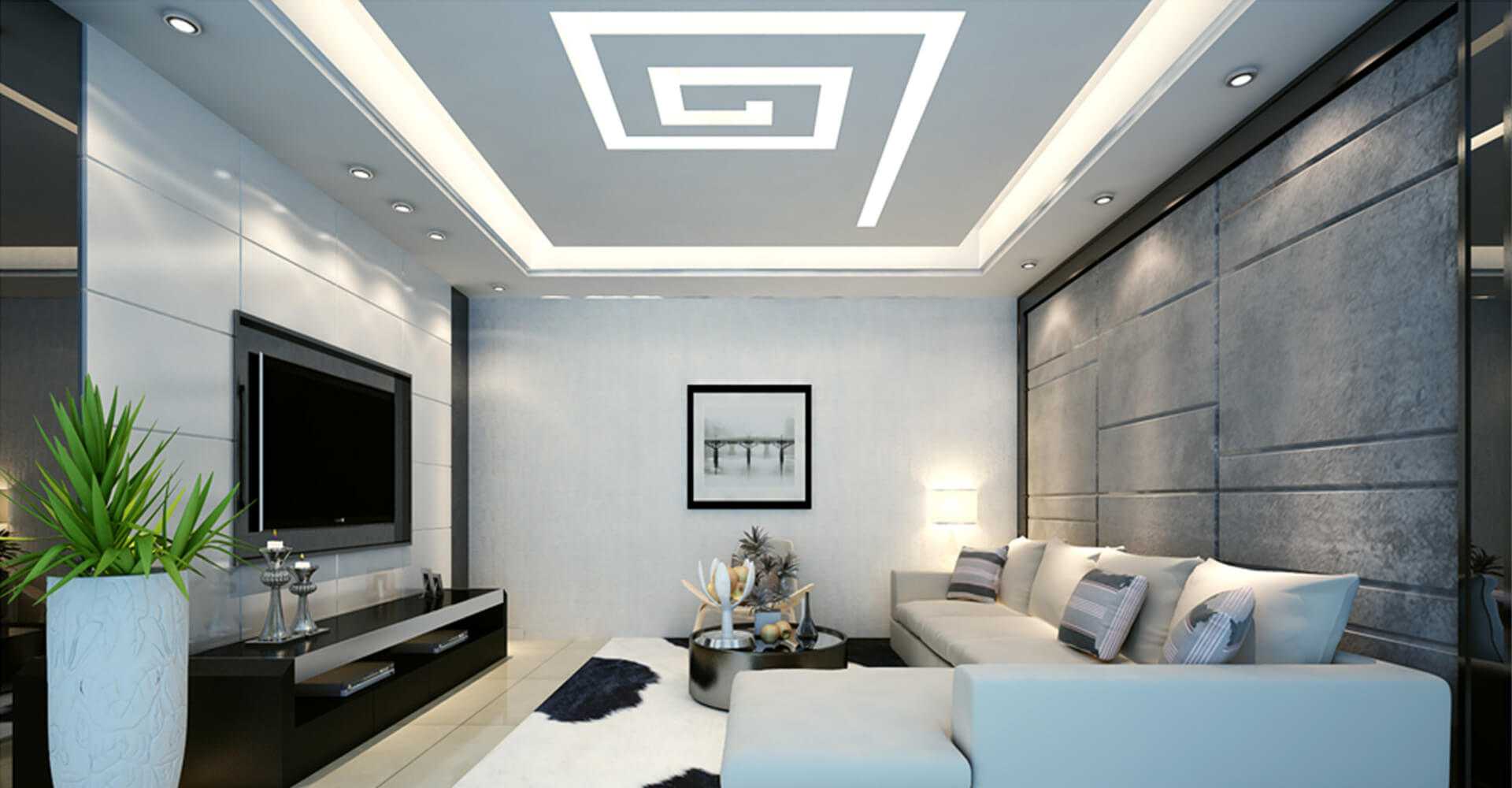 Giới thiệu 20 mẫu đèn trang trí trần thạch cao cho phòng khách ...