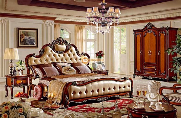 Top 1: Mẫu giường ngủ gỗ sồi đẹp