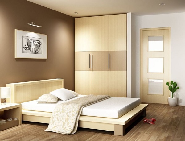 Màu sắc trong phòng ngủ hiện đại đơn giản