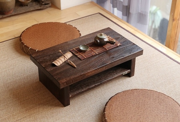 Kích thước bàn trà hình chữ Nhật