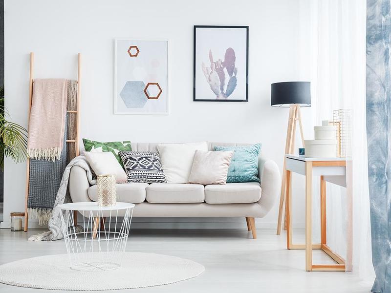 10 mẫu nội thất phòng khách đơn giản