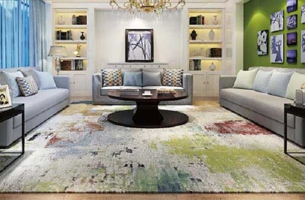 Thảm sofa chất liệu sợi tổng hợp