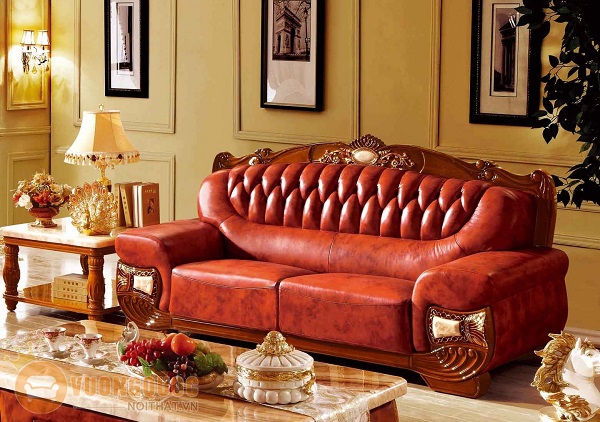 Mẫu sofa cổ điển phong cách Châu Âu
