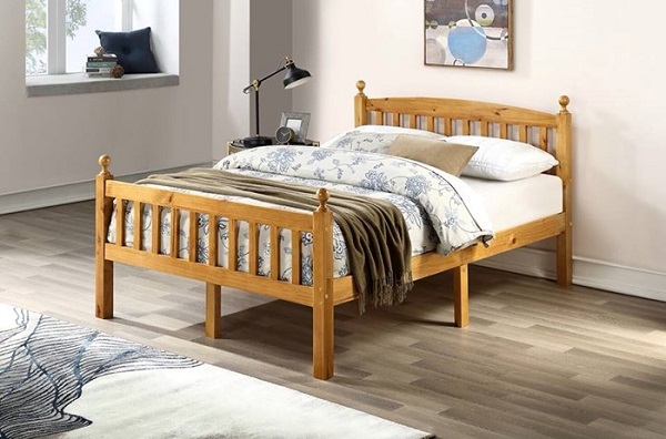 Mẫu giường gỗ xoan đào giá rẻ
