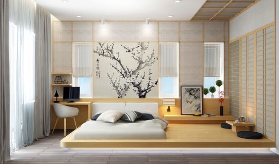 Tham khảo thêm cách trang trí phòng ngủ kiểu Nhật