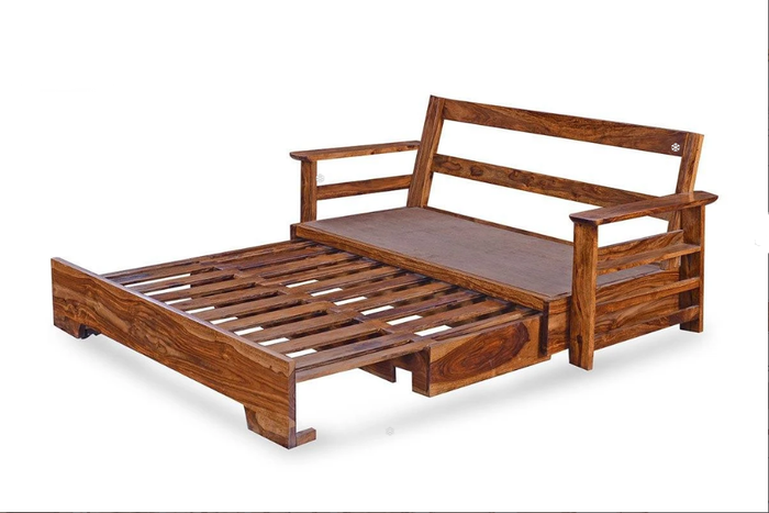 Ghế giường gỗ 2 trong 1 – Mẫu 3