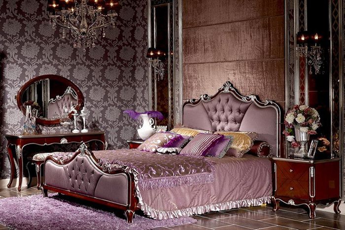 Giường ngủ theo phong cách tân cổ điển