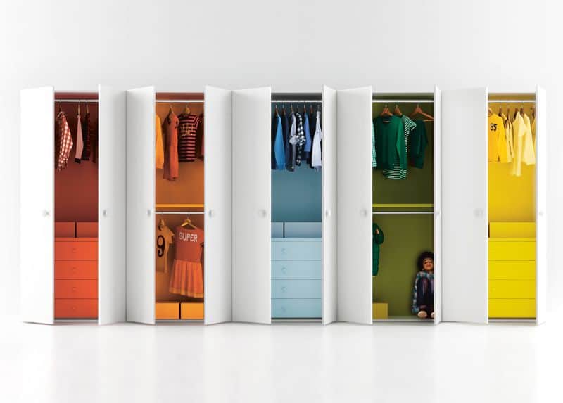 Hình ảnh 15 mẫu tủ quần áo trẻ em 5 tầng đẹp nhất