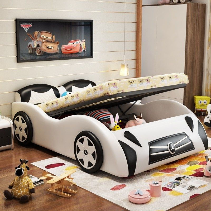 Phân loại giường ngủ hình ô tô cho bé