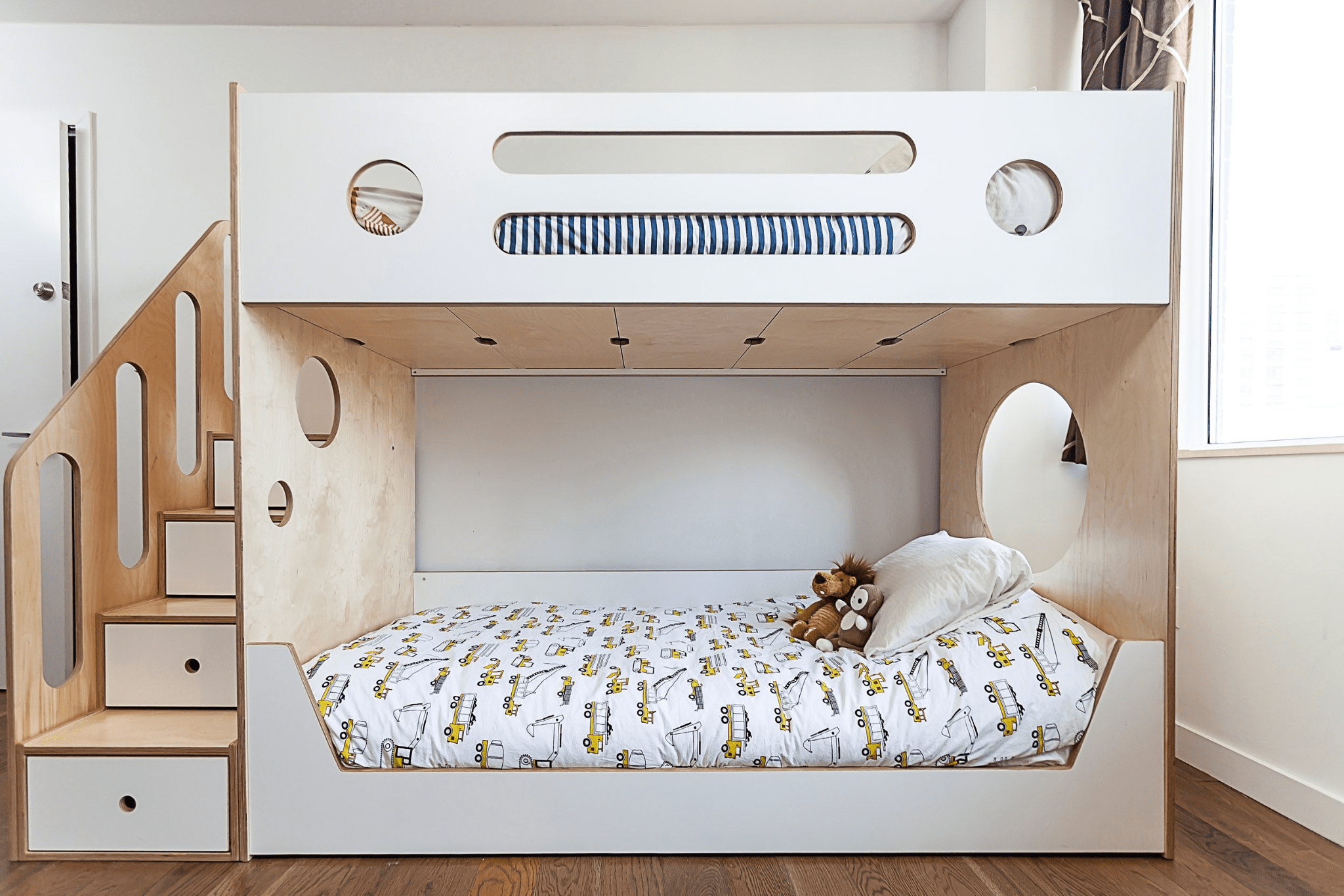 Lí do bạn nên mua giường tầng bằng gỗ công nghiệp cho bé